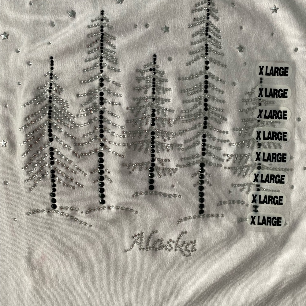 Alaska Graphic Women's Top - White